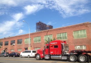 View from 2nd Avenue: not much left.