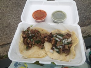 Tacos in the park