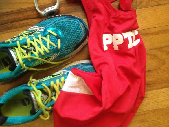 Getting ready for the New York City Marathon